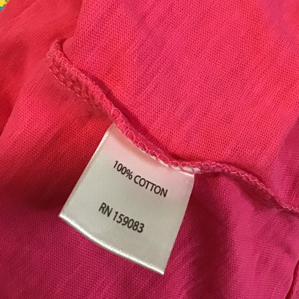 NWT KiwiFresh 2X Pink Flamingo Island Tropical Top - Picture 12 of 12